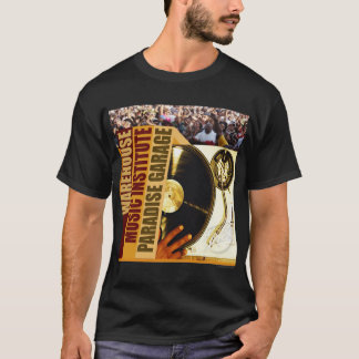 T-shirt T clássico do clube da cabeça da casa