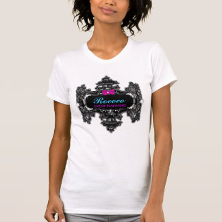 T-shirt T colorido do país das maravilhas do Rococo 311