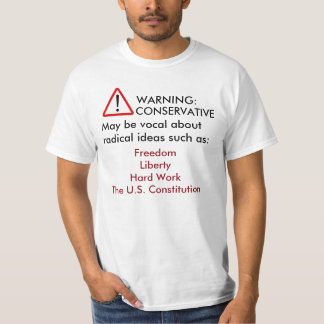 T-shirt T conservador