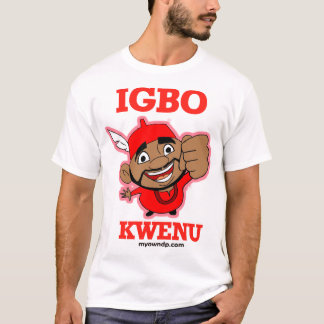 T-shirt T criativo de Kwenu do Igbo