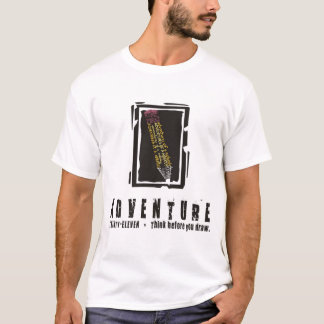 T-shirt T da aventura da edição 2011 limitada