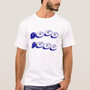 T-shirt T da banda de Chand do lago