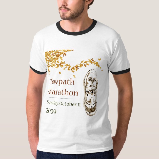 T-shirt T da campainha dos homens (Frente)