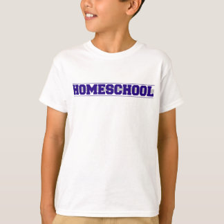 T-shirt T da Capa do Short do espírito de Homeschool