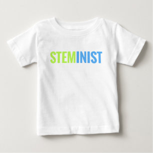 T-shirt T da criança de STEMinist