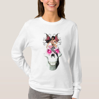 T-shirt T da fada e do crânio