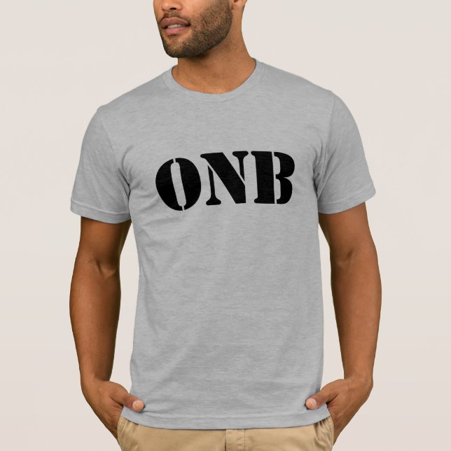 T-shirt T da garagem de ONB Goodman (Frente)