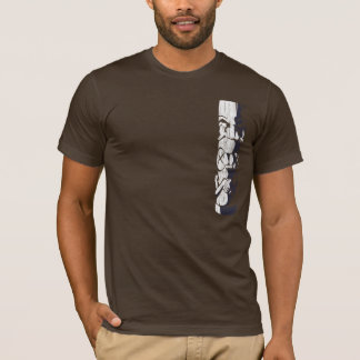 T-shirt T da meia-noite de Kailua Tiki