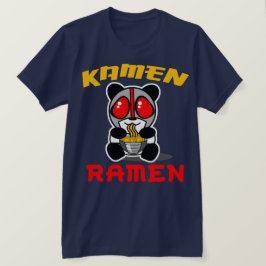 T-shirt T da panda dos Ramen de Kamen