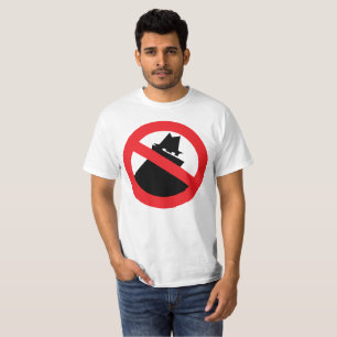T-shirt T da vigilância de bairro