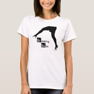 T-shirt T das bolas de desempate