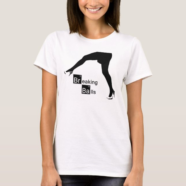 T-shirt T das bolas de desempate (Frente)