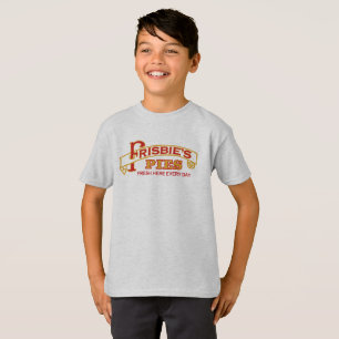 T-shirt T das tortas de Frisbie dos miúdos