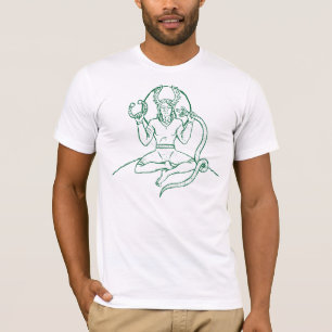 T-shirt T de Apparell do americano de Cernunnos