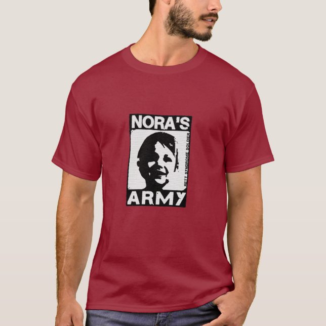 T-shirt T de Berserker do exército de Nora (Frente)