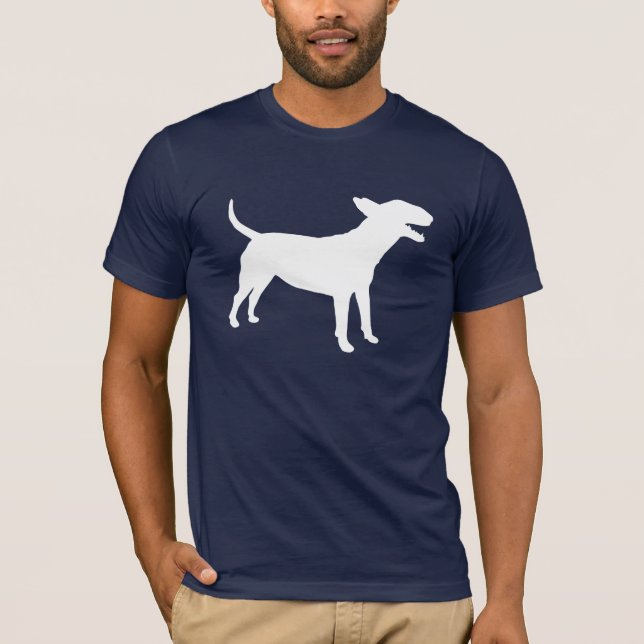 T-shirt T de bull terrier do inglês (Frente)
