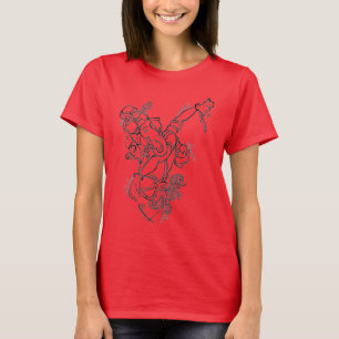 T-shirt T de Ganesh do hipster - personalizado