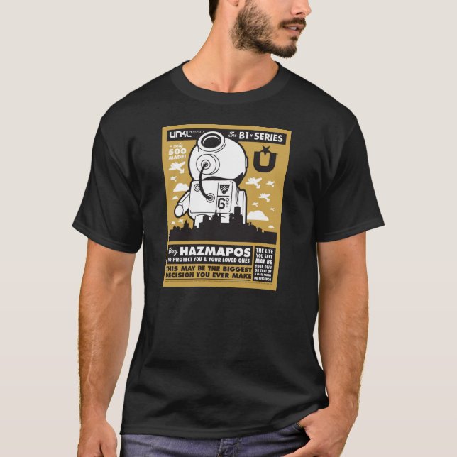 T-shirt T de Hazmaposter B1_#6 (Frente)