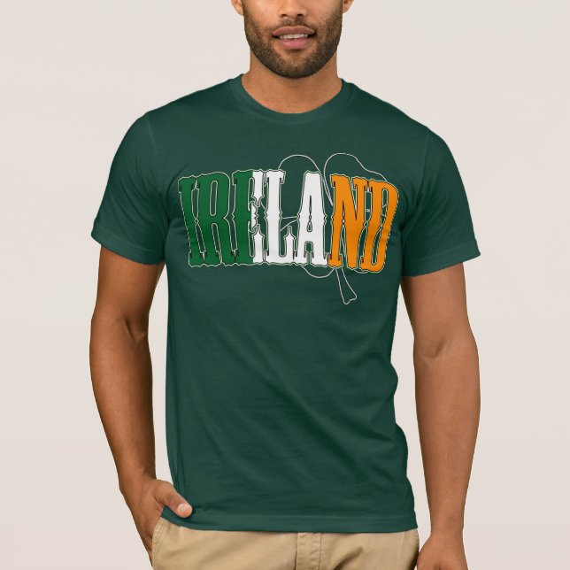 T-shirt T de Ireland (Frente)