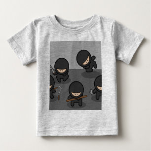 T-shirt T de Ninja do bebê