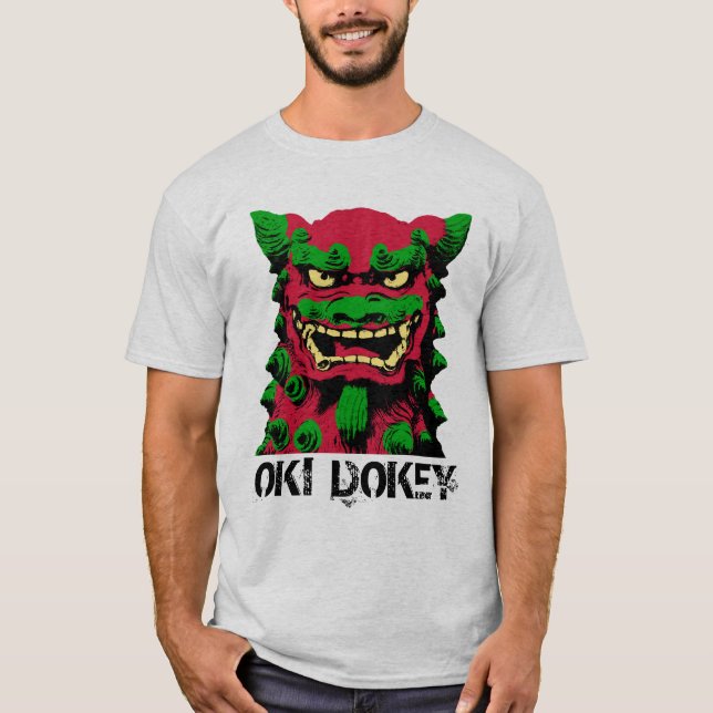 T-shirt T de Oki Dokey Shisa (Frente)