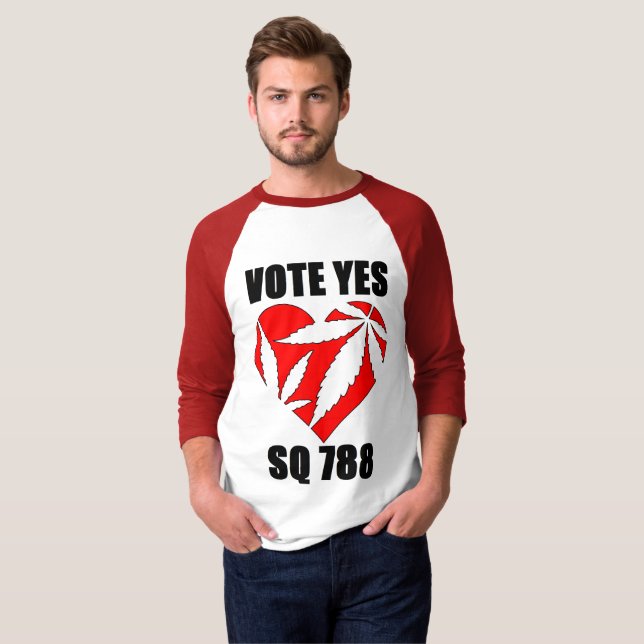 T-shirt T do basebol (Frente Completa)