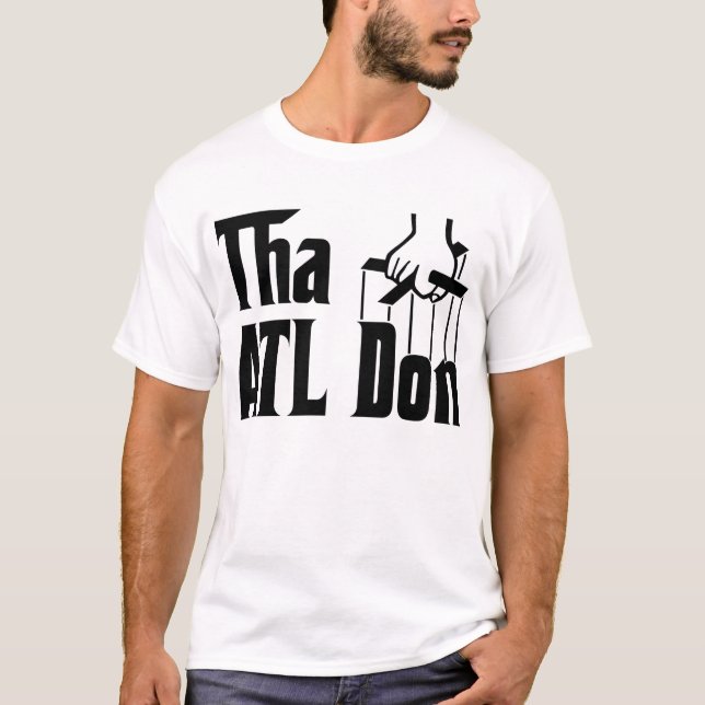 T-shirt T do branco de Tha ATL Don (Frente)
