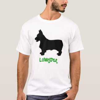 T-shirt T do Corgi do "Lowrider"