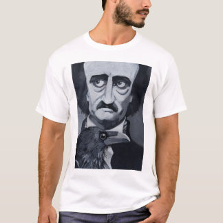 T-shirt T do corvo de Edgar Allan Poe