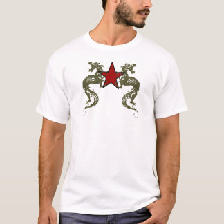 T-shirt T do gráfico da legenda
