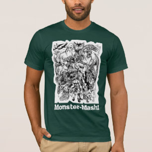 T-shirt T do jardim zoológico de Cryptid da