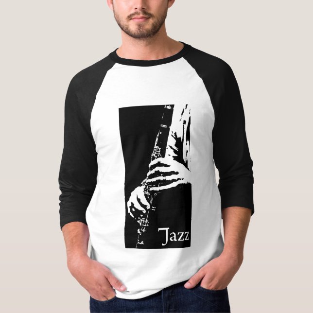 T-shirt T do jazz (Frente)