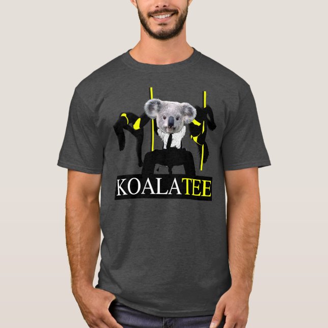 T-shirt T do Koala da qualidade (Frente)