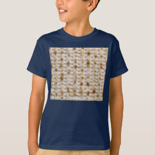 T-shirt T do Matzoh do marinho dos miúdos para Pesach