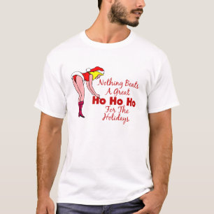 T-shirt T do Natal dos homens