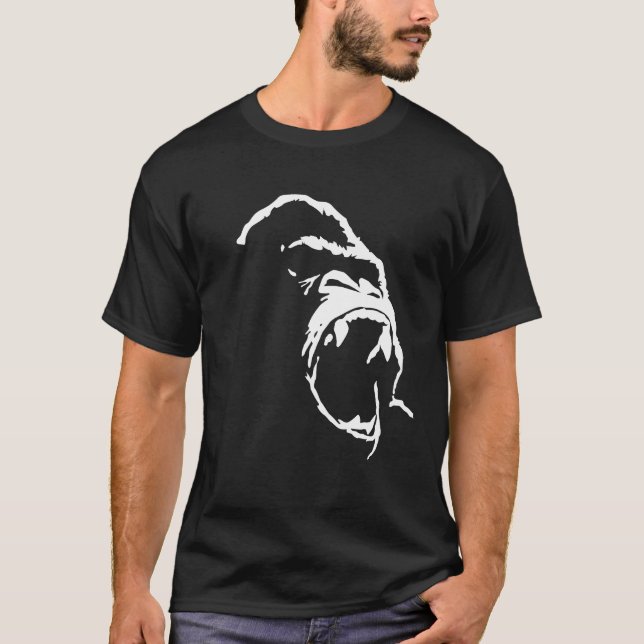 T-shirt T do Silverback rujir (Frente)