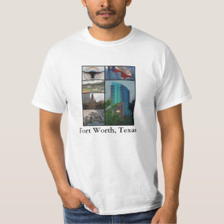 T-shirt T do valor de Fort Worth