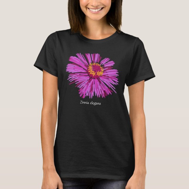 T-shirt T do Zinnia (Frente)
