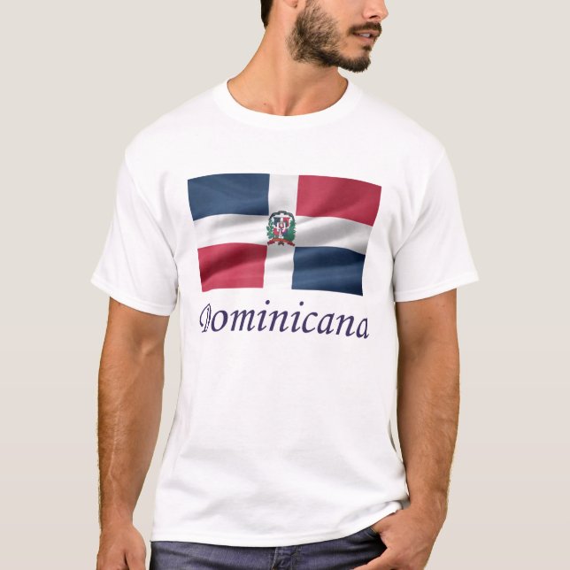 T-shirt T Dominicana (Frente)
