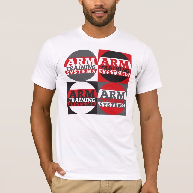 T-shirt T dos homens do BRAÇO (Frente)