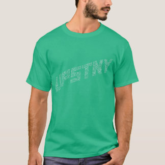 T-shirt T dos homens UPSTNY