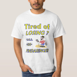 T-shirt T em ferradura do valor do lançamento