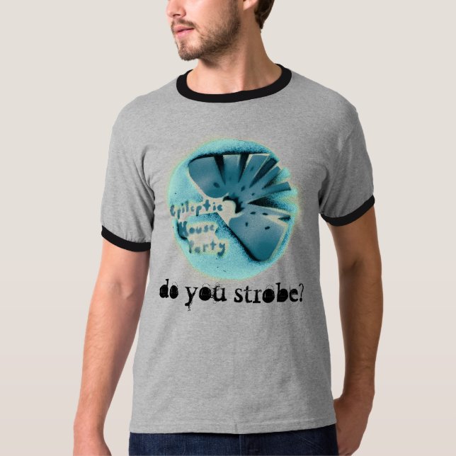 T-shirt T Epileptic das caras (Frente)