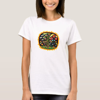 T-shirt T Funky do jardim