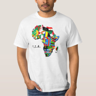 T-shirt T.I.A. Design do mapa