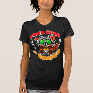 T-SHIRT T LIVRE DE S DAS MULHERES DA PANDA VERMELHA DOS