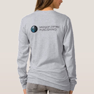T-shirt T longo básico da Capa das mulheres de Morgan