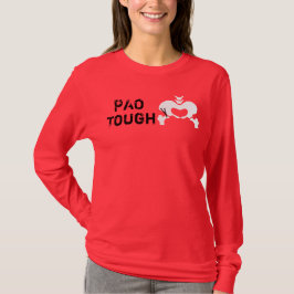T-shirt T longo resistente da luva de PAO