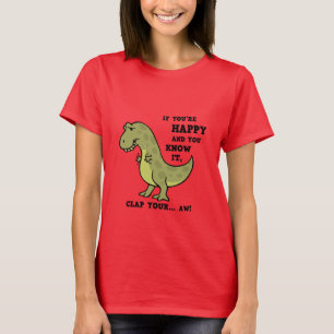 T-shirt T-Rex Clap II