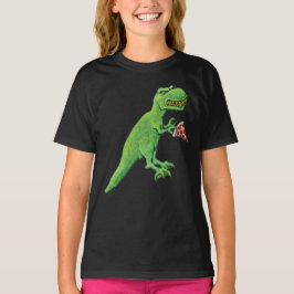 T-shirt T-Rex e Pizza